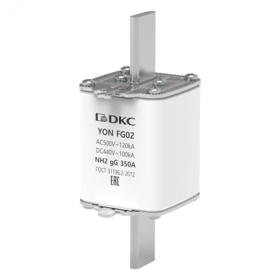 Предохранитель YON ножевого типа FG2 с одинарной индикацией 350А