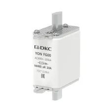 Предохранитель YON ножевого типа FG00 10А 690V характеристика arya
