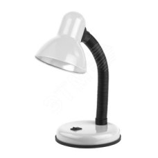 Настольный светильник ЭРА N-120-E27-40W-W белый