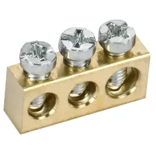 TEKFOR Шина нулевая сечение 6х9 3 отв. IEK
