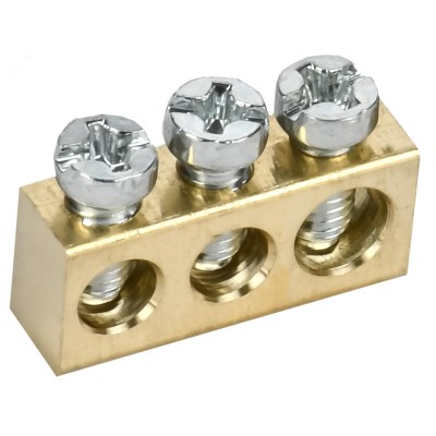 TEKFOR Шина нулевая сечение 6х9 3 отв. IEK