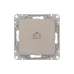 Механизм розетки RJ45 (cat6), кремовый Эпика EKF