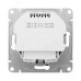 Эпика Механизм розетки с USB-C - 2шт 16А с заземлением со шторками черный EKF