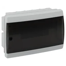 Корпус пластиковый встраиваемый ЭРА COMFORT ЩРВ-П-12 IP40 прозрачная крышка белый