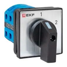 Переключатель кулачковый ПК-1-52 25А 2P 1-2 IP65 EKF