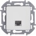 Розетка компьютерная RJ45 категория 6 UTP белый INSPIRIA