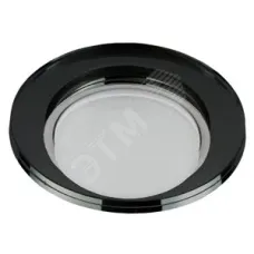 DK80 BK Светильник ЭРА под лампу Gx53, 220V,13W, черный (30/1200)