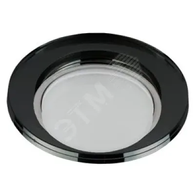 DK80 BK Светильник ЭРА под лампу Gx53, 220V,13W, черный (30/1200)