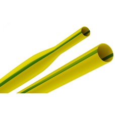 Термоусадочная трубка ЭРА NO-224-427 ТТУ нг-LS 6/3 жёлто-зелёная в отрезках по 1 м. (упаковка 25 штук)