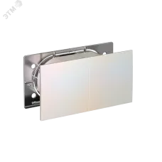 Розетка ATLASDESIGN двойная с заземлением со шторками сдвижная крышка 16А в сборе жемчуг