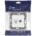 14-3110-01 ЭРА Розетка RJ45+TV, IP20, белый (10/100/3200)