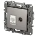 Розетка ЭРА Серия 12 12-3110-16 комбинированная RJ45+TV, титан