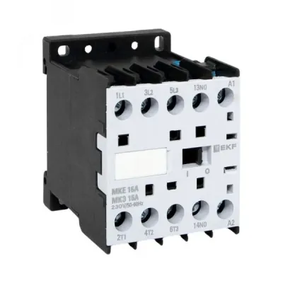 Миниконтактор МКЭ 16А 400В 1NO EKF PROxima