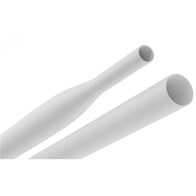 Термоусадочная трубка ЭРА NO-224-433 ТТУ нг-LS 8/4 белая в отрезках по 1 м. (упаковка 25 штук)