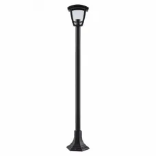 Садово-парковый светильник ЭРА НТУ 07-40-002 Валенсия 4 черный 4 гранный напольный IP44 Е27 max 60Вт