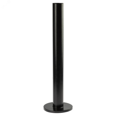 Опора металлическая ЭРА ОМ-0,6 для светильников НТУ черная h600мм