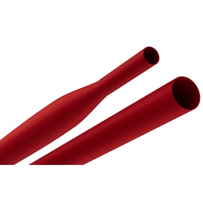Термоусадочная трубка ЭРА NO-224-403 ТТУ нг-LS 3/1.5 красная в отрезках по 1 м. (упаковка 50 штук)