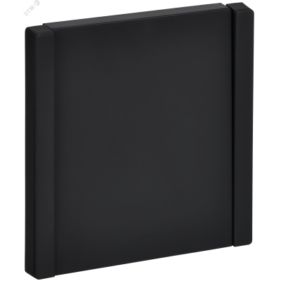 FORTE&PIANO Выключатель 1-клавишный самовозвратный 10А FP110M металл черный IEK