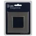 Рамка для розеток и выключателей ЭРА Elegance 14-5201-16 на 1 пост, металл, титан