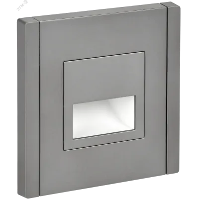 FORTE&PIANO Подсветка LED встраиваемая FP557 сталь IEK