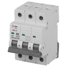 Автоматический выключатель ЭРА PRO VA63-3P32D4.5 ВА47-63 3P 32А кривая D 4,5кА