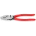 Плоскогубцы электромонтера Linemans Pliers резка - проволока средней твердости 46мм твердая проволока 3мм L=240мм черные обливные рукоятки