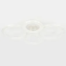 Светильник потолочный светодиодный ЭРА Модерн Ring CLL-1-59-RC WH с ДУ 59W 3000-6500К белый