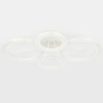 Светильник потолочный светодиодный ЭРА Модерн Ring CLL-1-59-RC WH с ДУ 59W 3000-6500К белый
