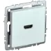 BRITE Розетка HDMI РHDMI-0-БрЖ жемчуг