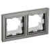 BRITE Рамка 2 поста IP44 РУ-2-БрШ-44 шампань