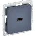 BRITE Розетка HDMI РHDMI-0-БрМ маренго