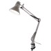 Настольный светильник ЭРА N-121-E27-40W-GY Е27 на струбцине серый