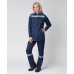 Костюм женский Весна-1 СОП NEW (ткань Смесовая,210) брюки, темно-синий васильковый, 64-66 170-176