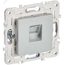 SKANDY Розетка компьютерная RJ45 кат.6 SK-K02S серебряный IEK