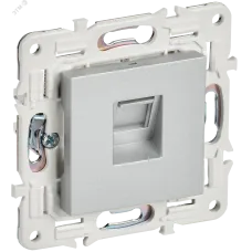 SKANDY Розетка компьютерная RJ45 кат.6 SK-K02S серебряный IEK