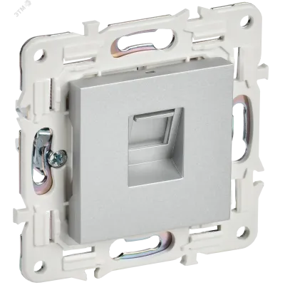 SKANDY Розетка компьютерная RJ45 кат.6 SK-K02S серебряный IEK