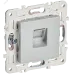 SKANDY Розетка компьютерная RJ45 кат.6 SK-K02S серебряный IEK