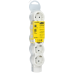 STANDARD Колодка для удлинителя с заземлением К05 5 мест белая IEK