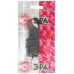 Вилка ЭРА VX12-B-IP44 каучуковая c заземлением 16А IP44 с кольцом угловая черная