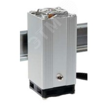 Компактный обогреватель с кабелем и вентилятором, P=100W