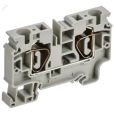 ARMAFIX Клемма пружинная CX10 10мм2 проходная серая IEK