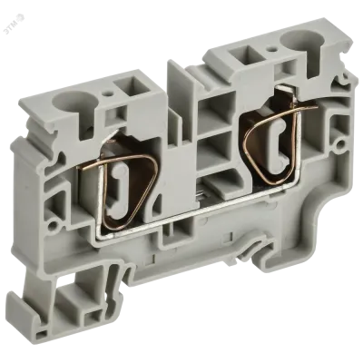 ARMAFIX Клемма пружинная CX10 10мм2 проходная серая IEK