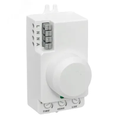 Датчик движения микроволновый белый 1000 Вт 360 градусов до 8м IP20 MW-700 PROxima