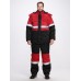 Костюм зимний Профи-Норд (тк.Смесовая,250) п/к, черный/красный,60-62,170-176