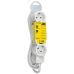 STANDARD Удлинитель У04 4 места 2P+PE 3м 3х1,5мм2 16А белый IEK