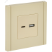 FORTE&PIANO Розетка USB A+C 3,1А FP450 ваниль IEK