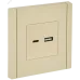 FORTE&PIANO Розетка USB A+C 3,1А FP450 ваниль IEK