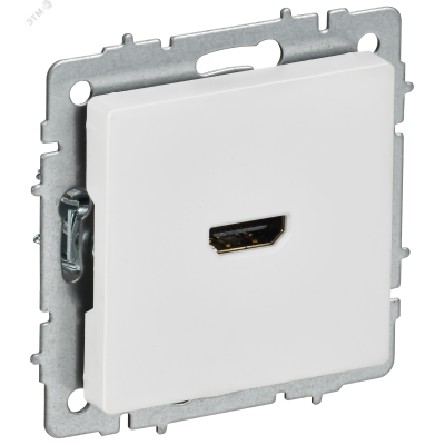BRITE Розетка HDMI РHDMI-0-БрАБ арктический белый IEK