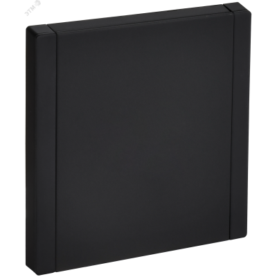 FORTE&PIANO Заглушка с суппортом FP141M металл черный IEK