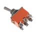 Тумблер 250V 15А (6c) ON-OFF-ON двухполюсный (KN-203) (в упак. 1шт.)